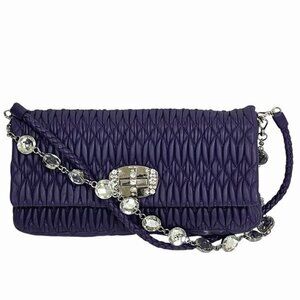 MIU MIU Purple Shoulder Bag